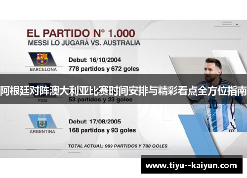 阿根廷对阵澳大利亚比赛时间安排与精彩看点全方位指南 阿根廷对阵澳大利亚比赛时间安排与精彩看点全方位指南